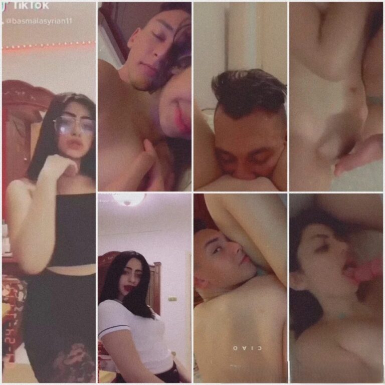 مقاطع التيكتوكر بسملة تمص لصاحبها وهو بنيكها بهيجان